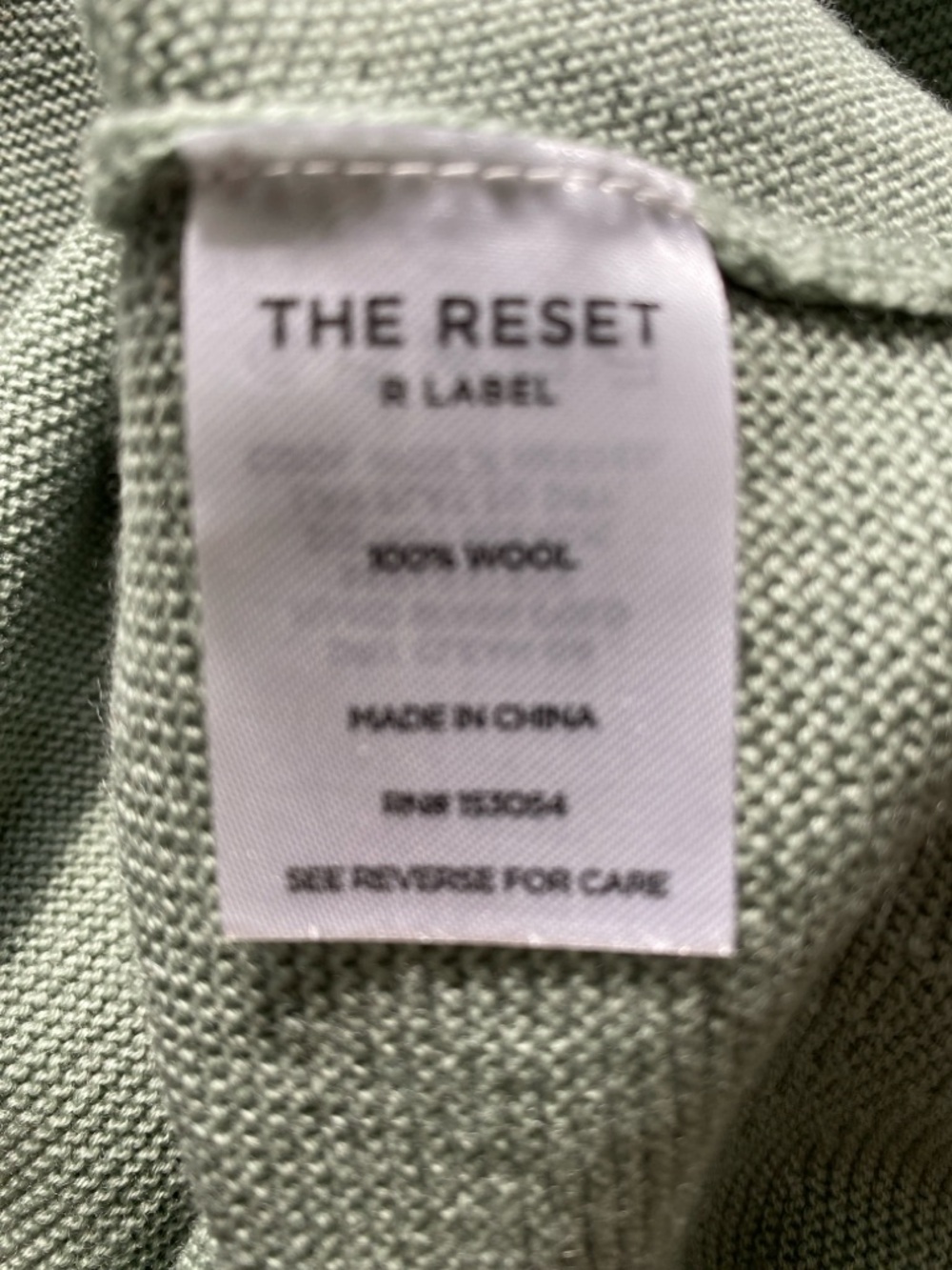 The Reset R Label Aloe Essential Sweater - Picture 4 of 6